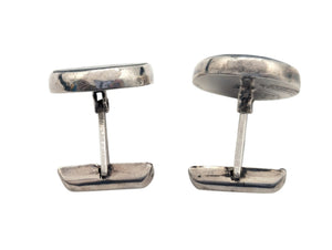Cufflinks Sterling Silver w/ Abalone