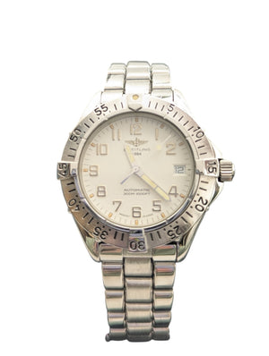 Breitling Colt 1884 Automatic Swiss Wristwatch Stainless Steel