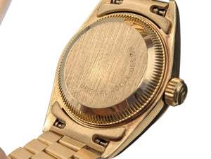 Womens Rolex President Datejust 18kYG