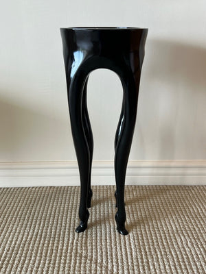 Black High Heels Plant Stand 27in x 11in