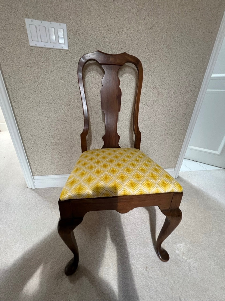 Pennsylvania House  Cherry Queen Anne Side Chair