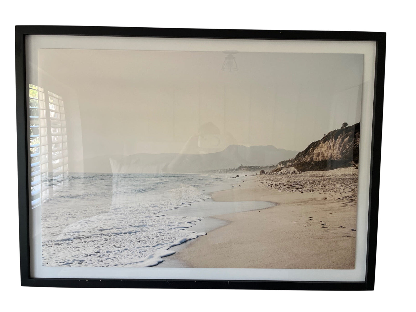 Les Anderson, Beach at Pt Dume watercolor
