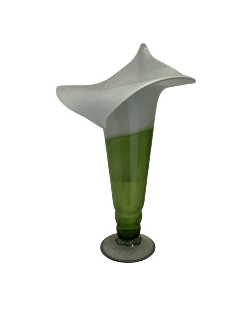 Calle Lily Hand Blown Glass Vase