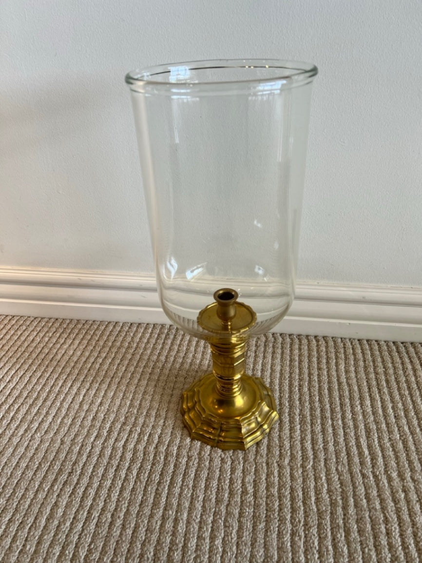 Louis XIV Style Hurricane Lantern 19.5in x 8in