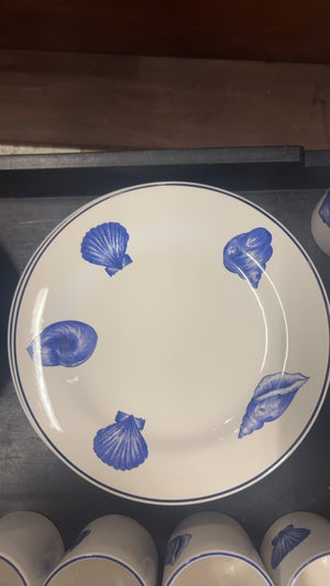 Williams Sonoma Shell Dishware 24 Piece Set