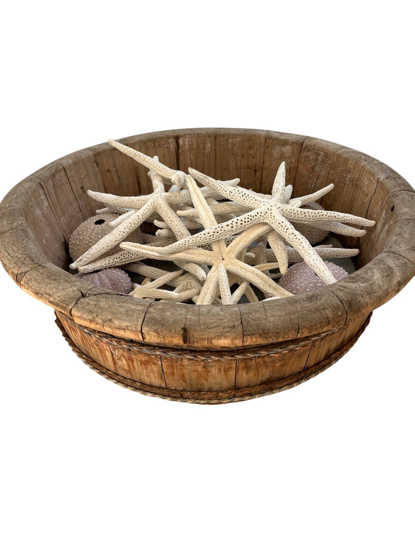Chinese Antique Bowl With Starfish 23”