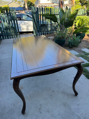 Viscarra's Dining Table + 8 Ladderback Chairs 84x25x30
