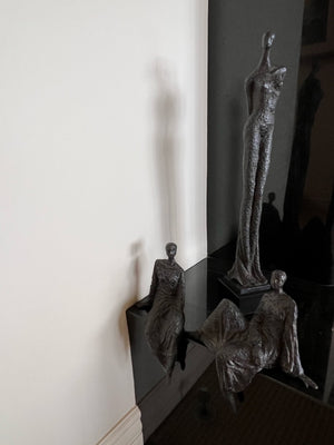 Women Sculptures Bronze x3