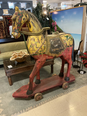 Indian Ceremonial Wedding Art Horse (Ghodi/Ghoda)