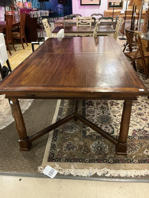 Bernhardt Vintage Patina Trestle Table