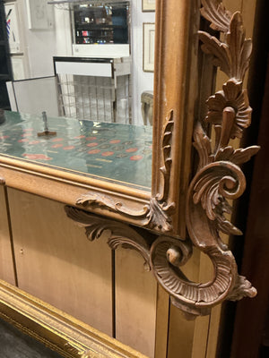 Victorian Rococo Revival Carved Wall Mirror