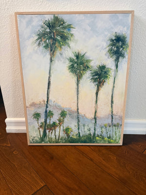 Decorative Palm Tree Print 24x30