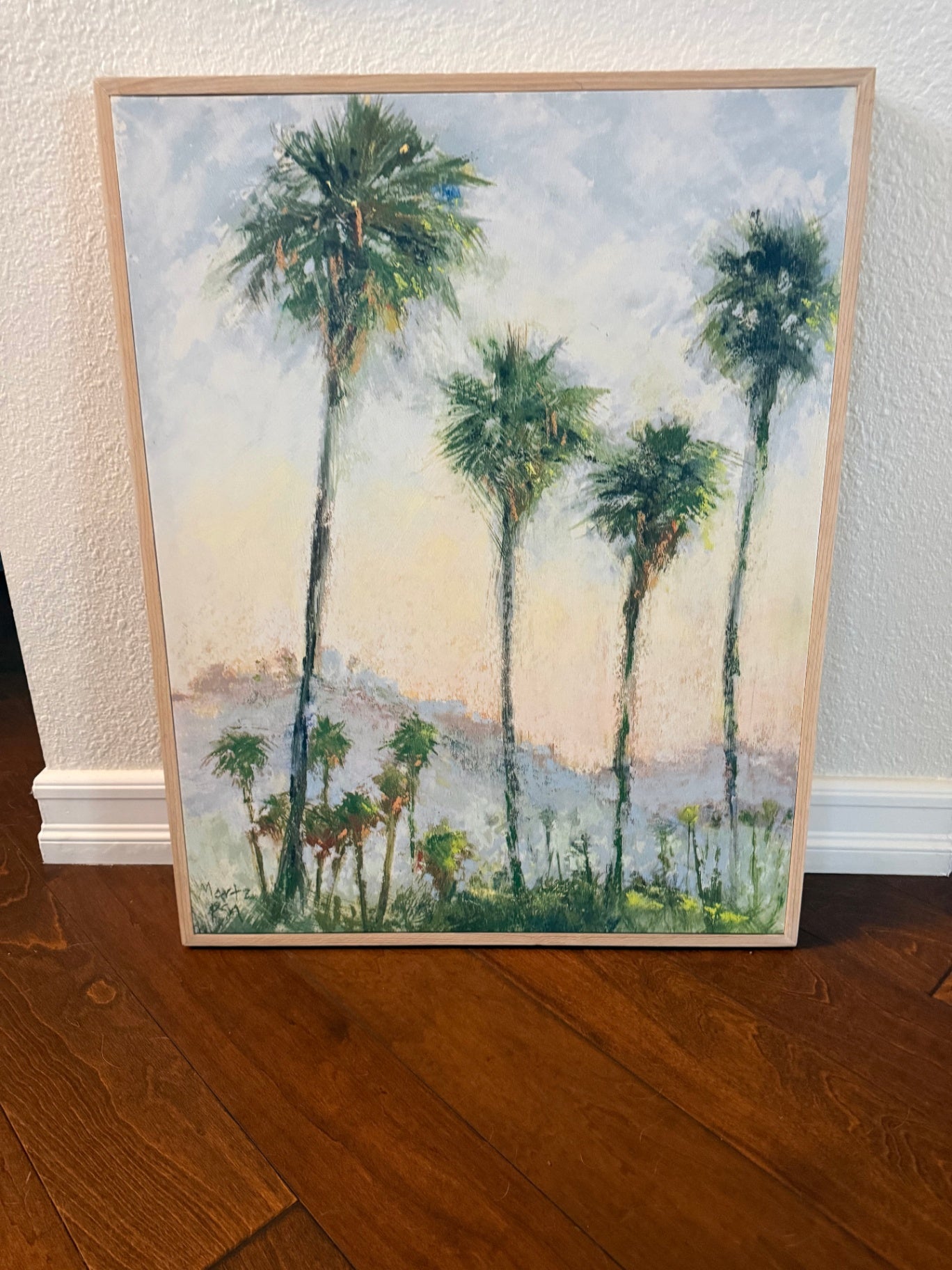 Decorative Palm Tree Print 24x30