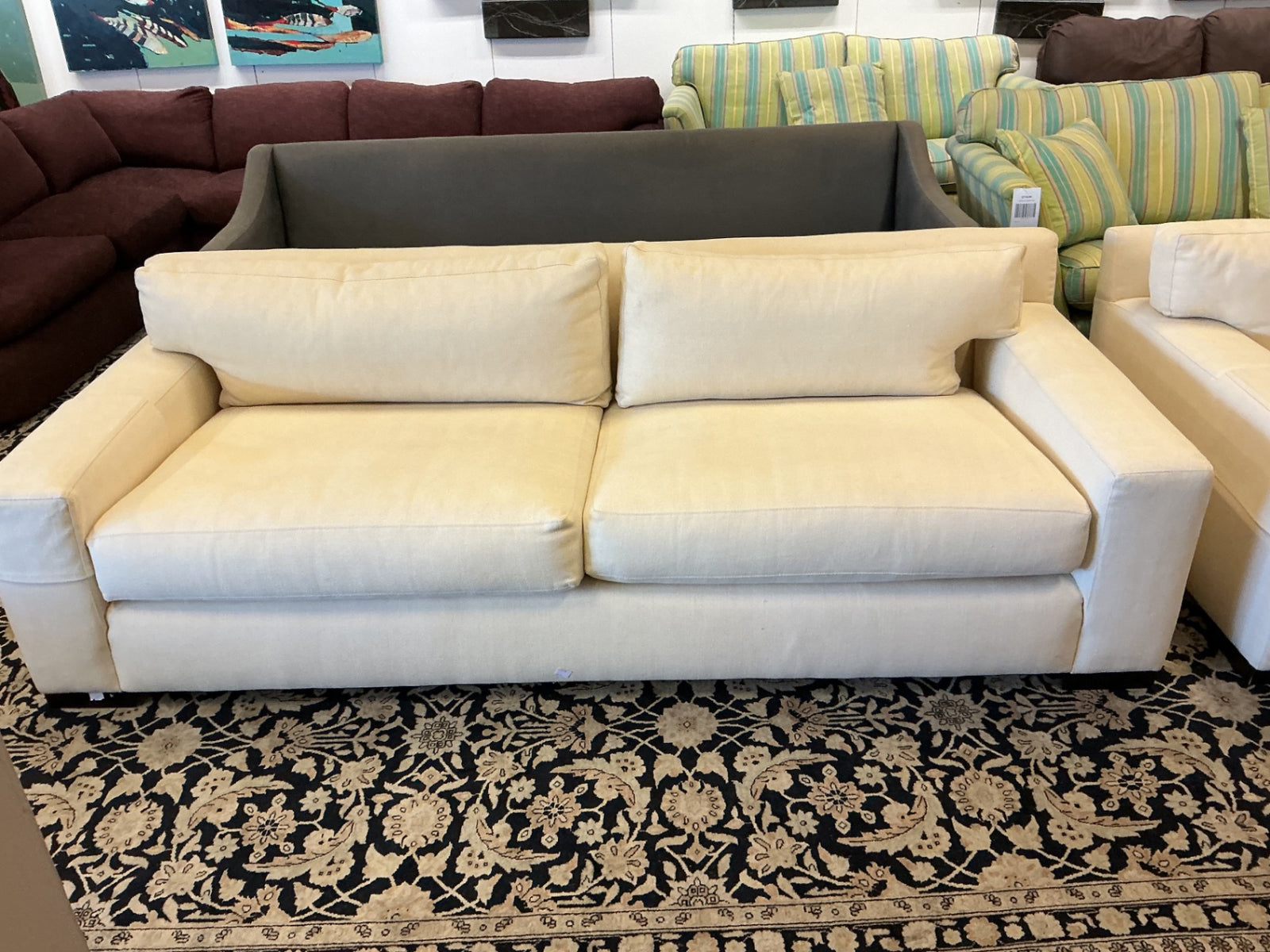 Cisco Brothers Habita Collection Sofa  85" W.