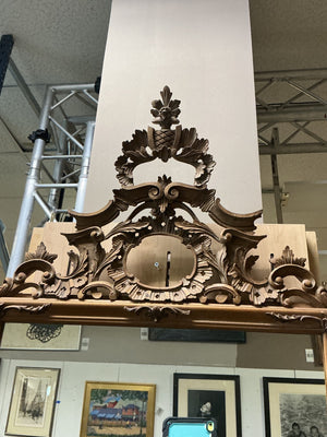Victorian Rococo Revival Carved Wall Mirror