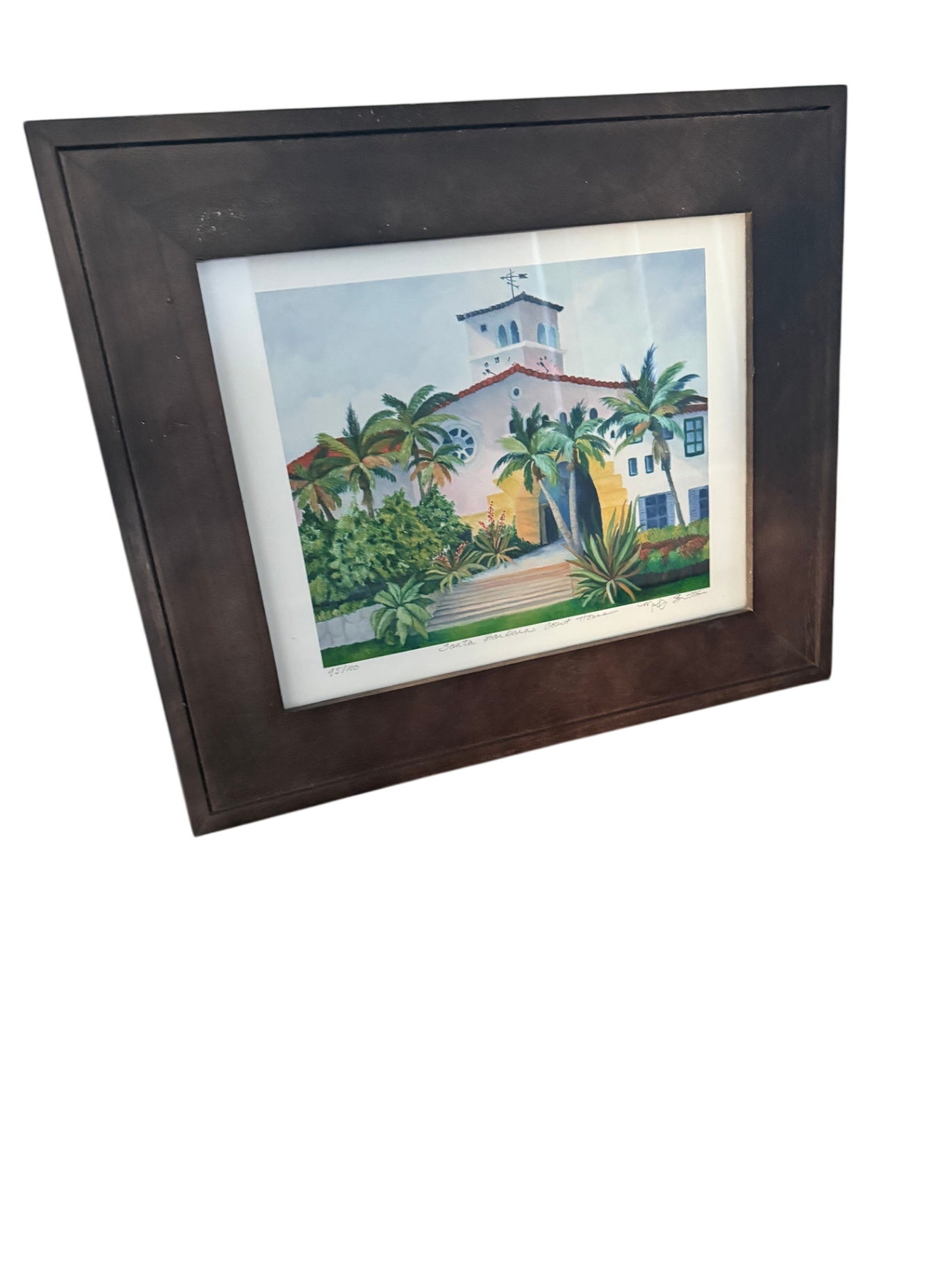 Santa Barbara Courthouse 95/100 by Mariko Tabar 16x19