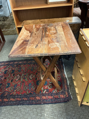 Folding Wooden Table 24x20x26