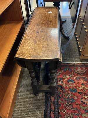 Antique English Oak Gateleg Occasional Table
