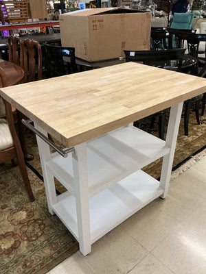 Butcher Block Kitchen Island