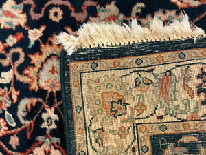 Hand-Knotted Indo-Persian Wool Rug 2'3" × 5'2"