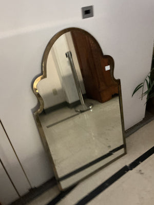 Wisteria Brass Frame Mirror 55 x 30