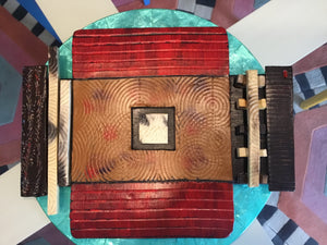 Rhonda Cearlock, Handmade Ceramic Wall Art 14.75 x 11.5 in