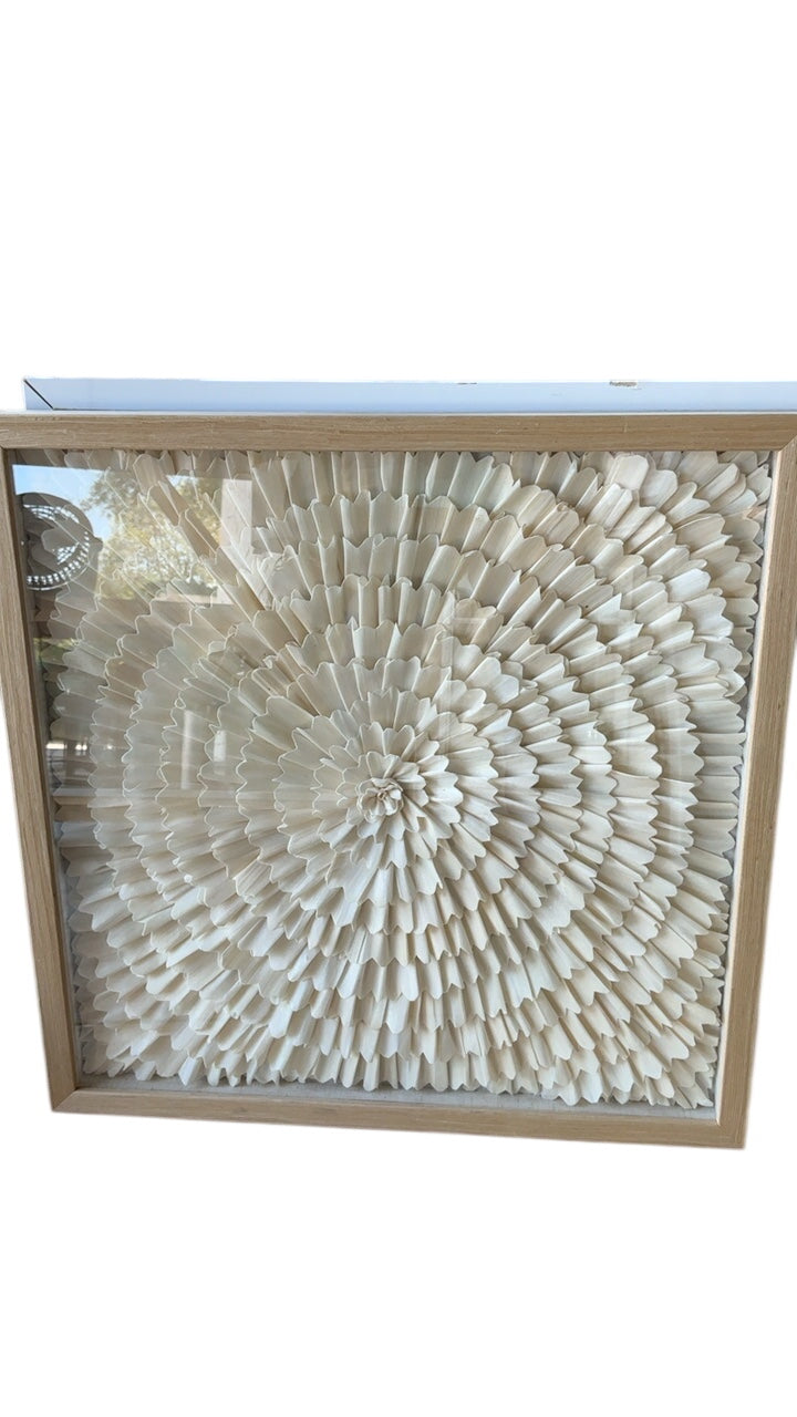 Cut paper, Framed Art 24 x 24