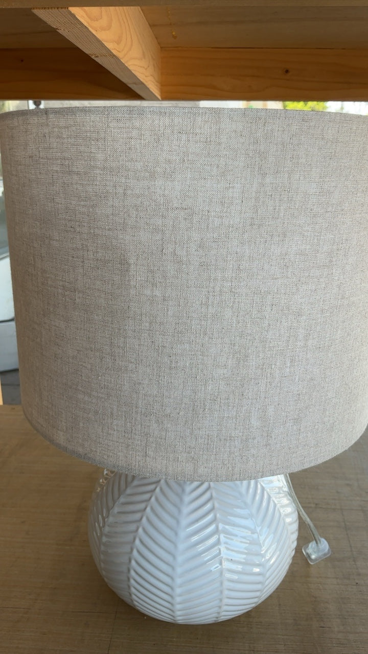 Textured Ceramic Accent Lamp
