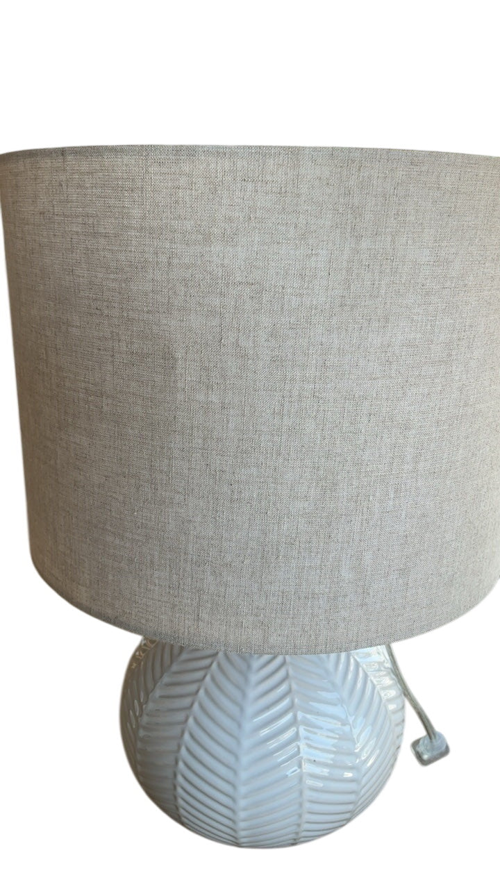 Textured Ceramic Accent Lamp