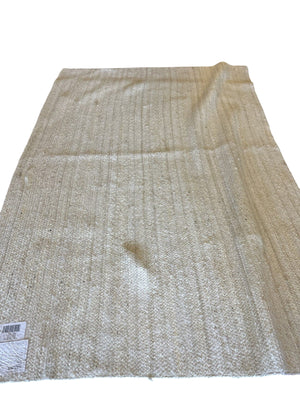 White Natura Jute Rug 6x9