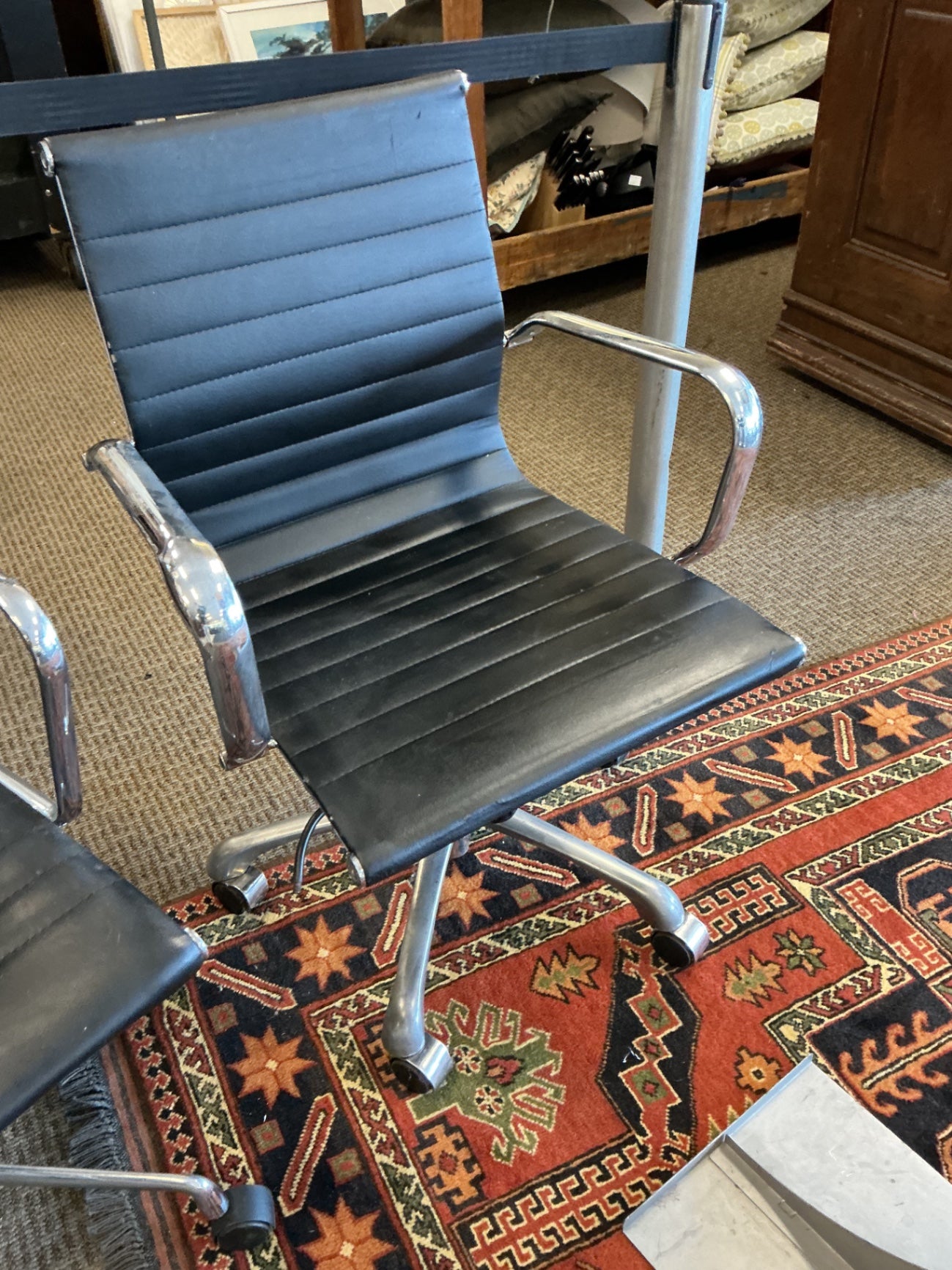 Faux Leather Executive Office Chair (Each)
