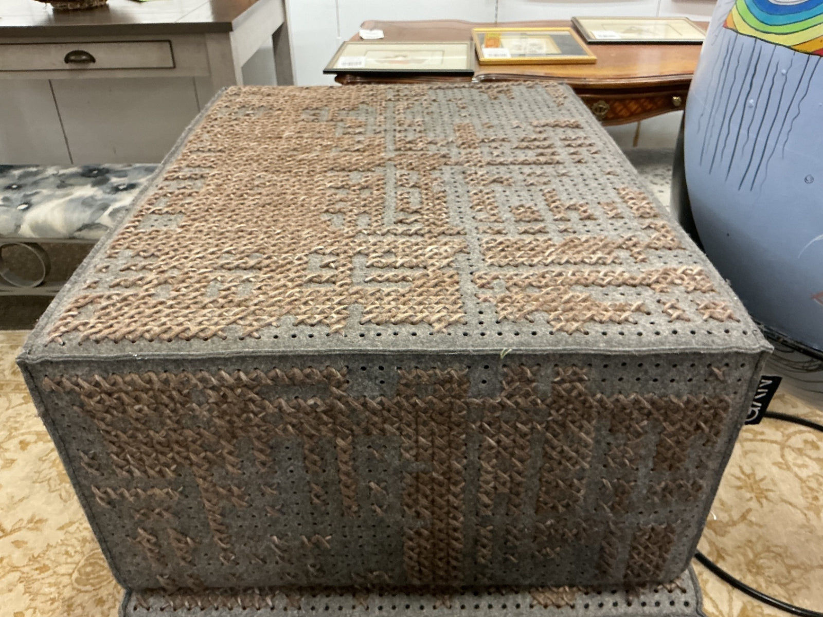 GAN Canevas Bench/Ottoman