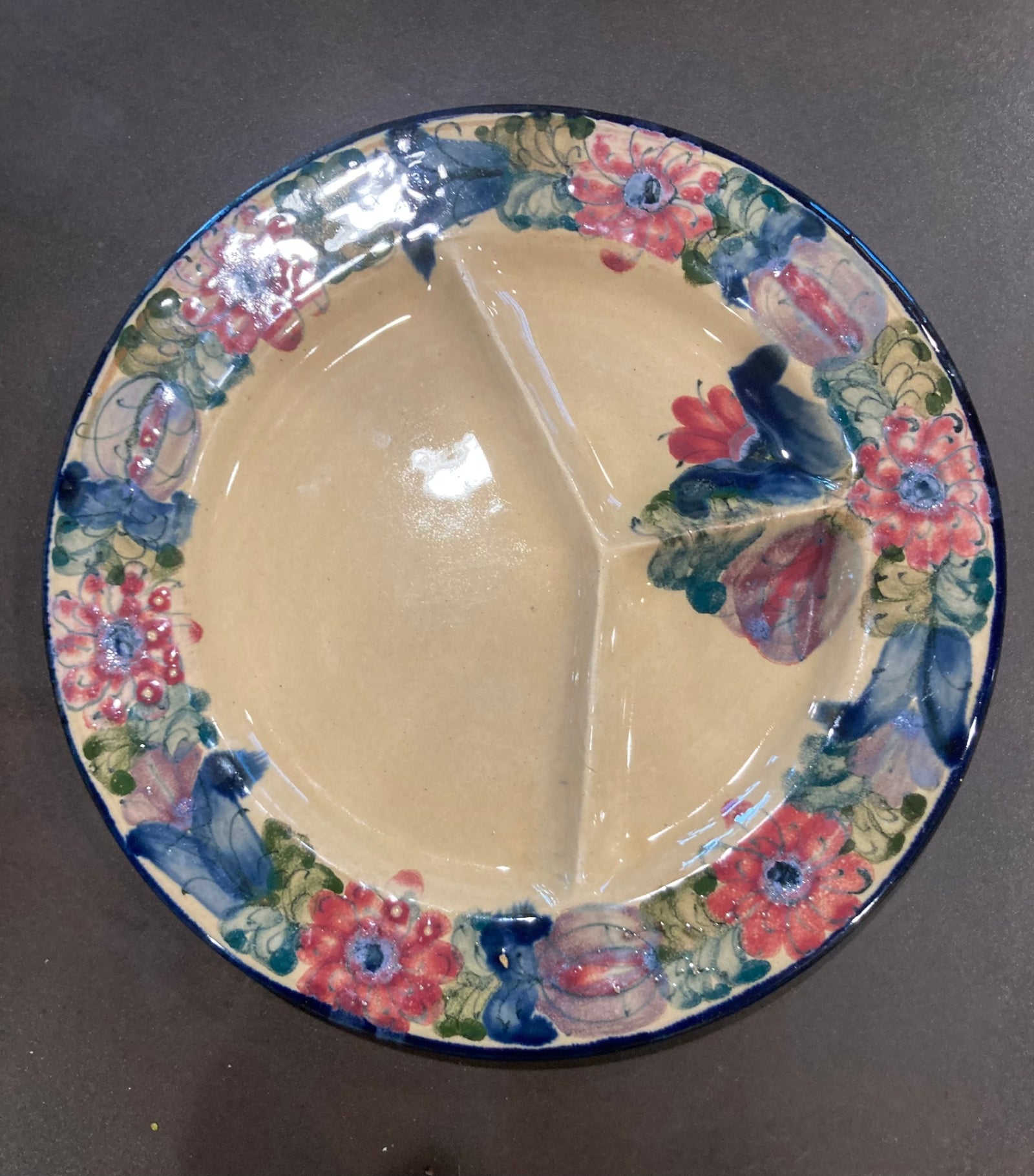 MRAZEK  PLATES - hand painted (6)