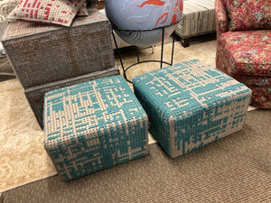 GAN Canevas Square Ottoman/Pouf