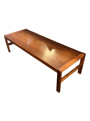 Danish Modern Coffee Table 23x63x17