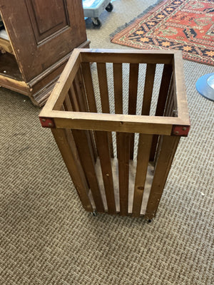 Wood Rolling Crate