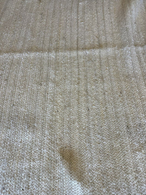 White Natura Jute Rug 6x9