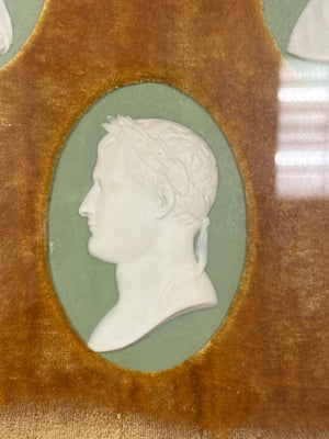 Wedgwood Jasperware Italian Poets Portrait Medallions 15 x 20