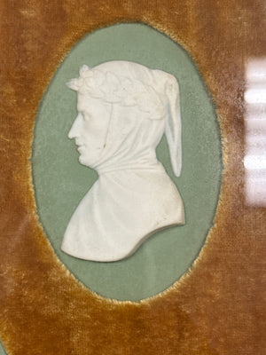 Wedgwood Jasperware Italian Poets Portrait Medallions 15 x 20