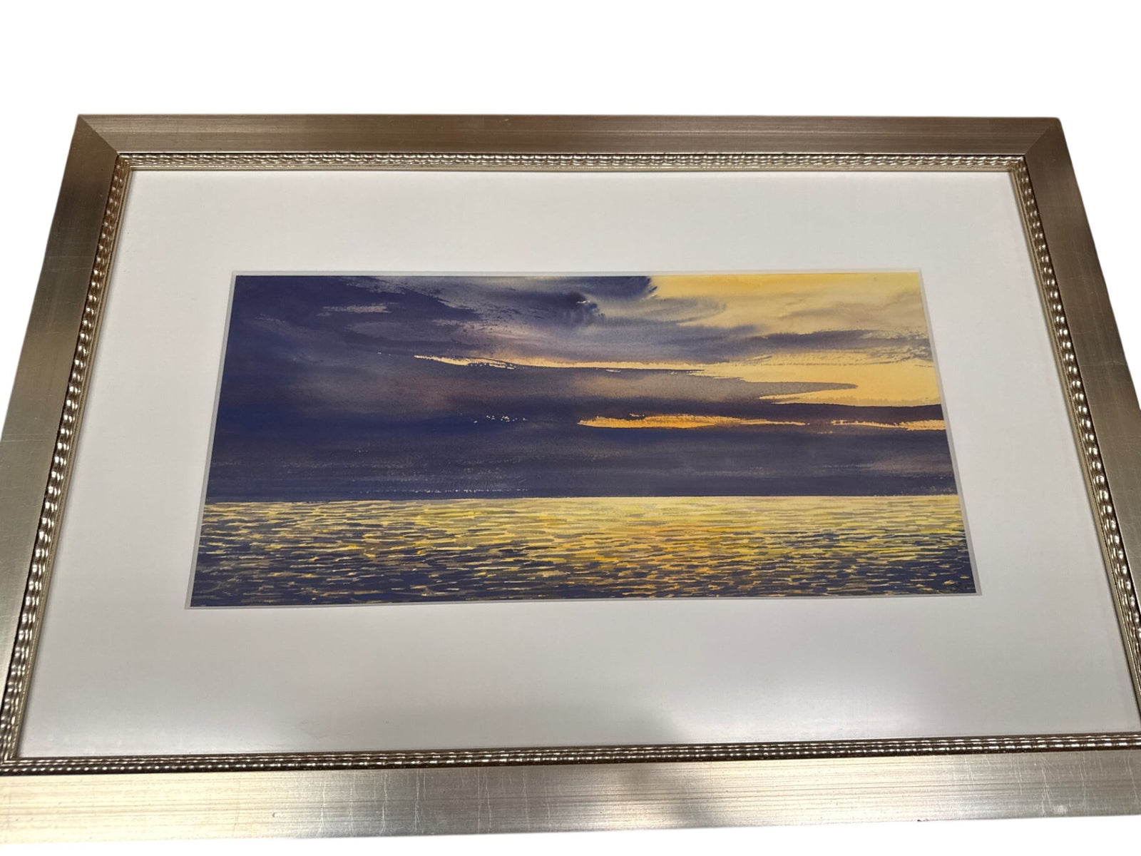 Sunset watercolor untitled 22 x 32