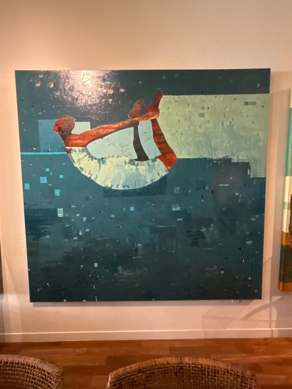 Sherri Belassen "Falling for You" Painting