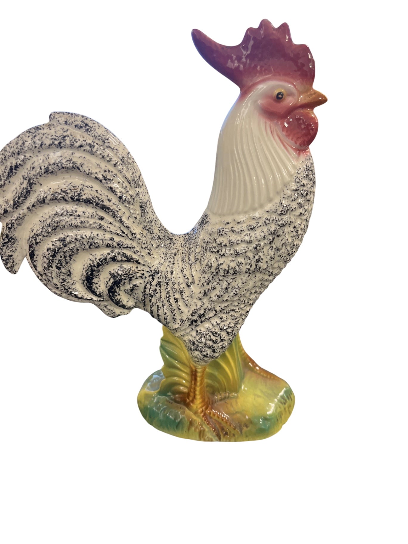 Ceramic rooster
