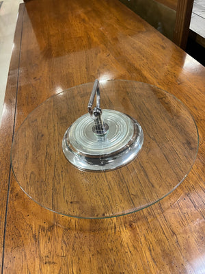 Christofle Vibrations Silver-Plated Cheese Hors D'oeuvres Tray 12 1/4"