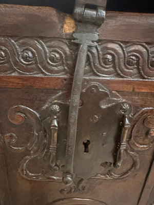 Spanish Baroque Style Cabinet on Stand 18x38x51