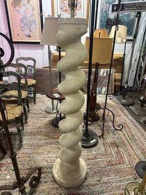 Michael Taylor Spiral Floor Lamp 70" H