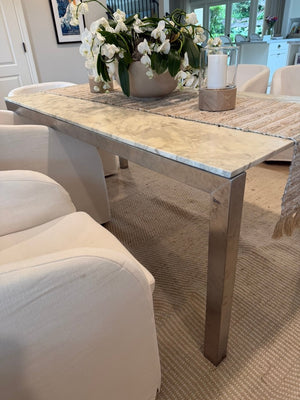 Carrera Marble Dining  Table 72x36x30