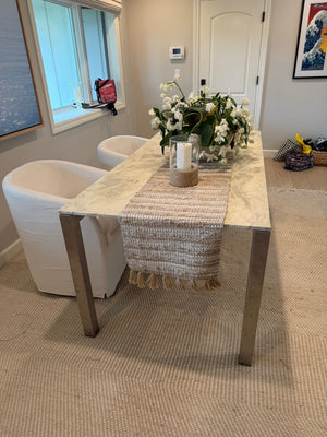 Carrera Marble Dining  Table 72x36x30