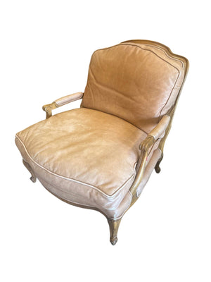 Sam Moore Leather Accent Chair