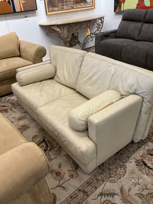 Roche Bobois Beige leather Sofa