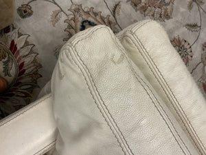 Roche Bobois Beige leather Sofa